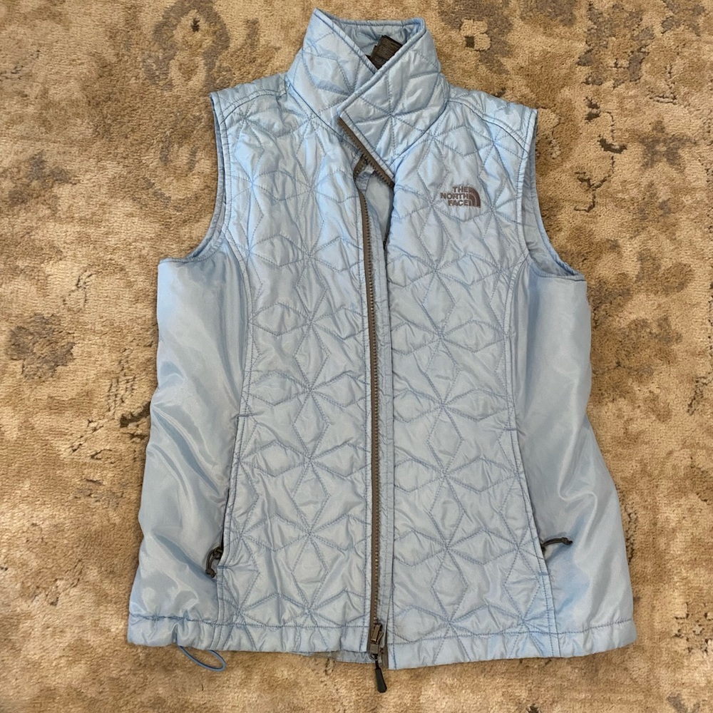 Northface blue frost vest